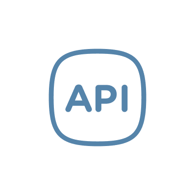 API, pour avoir accès à vos données et gérer leur intégration